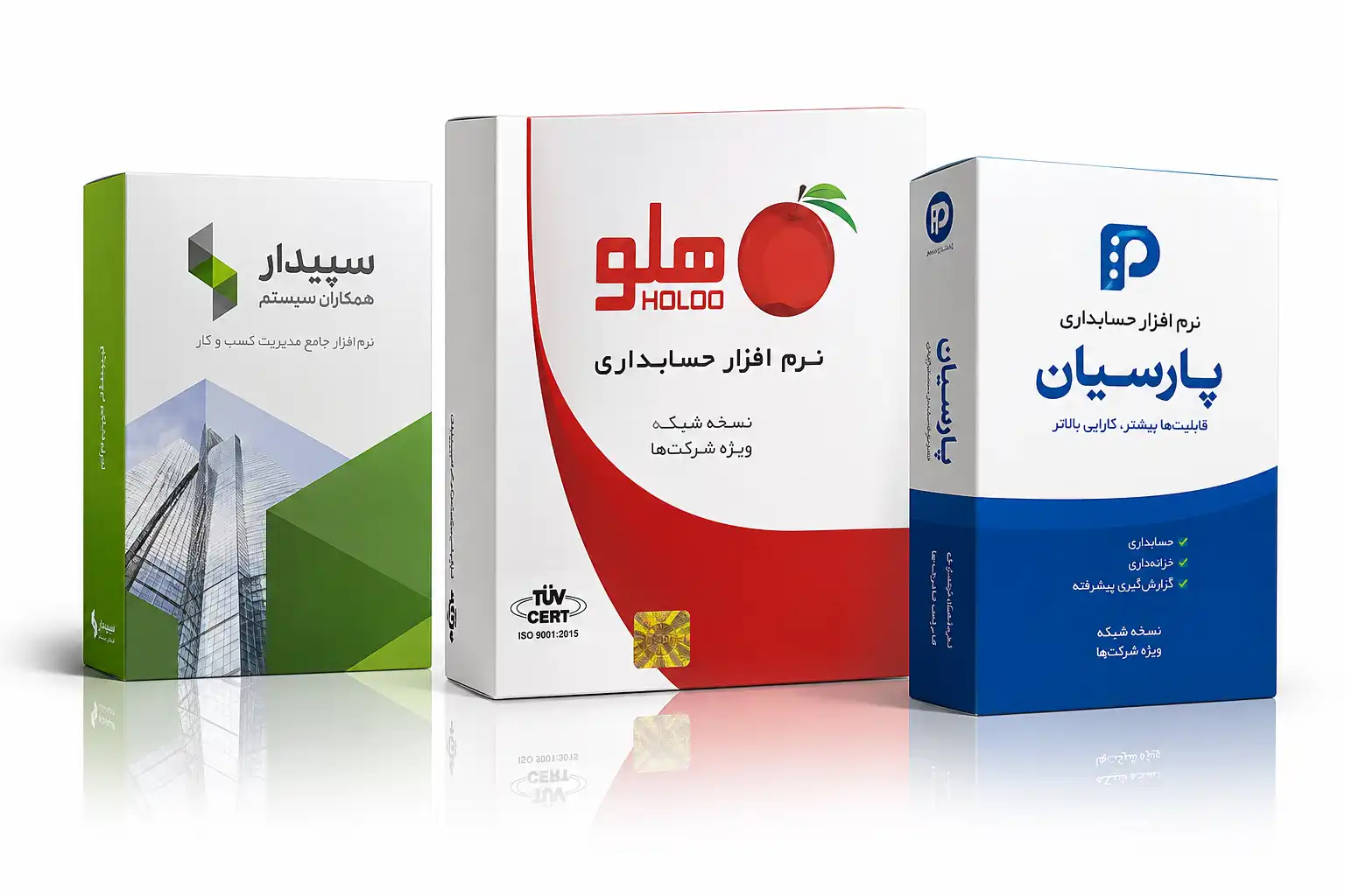 انواع برنامه و نرم افزار حسابداری